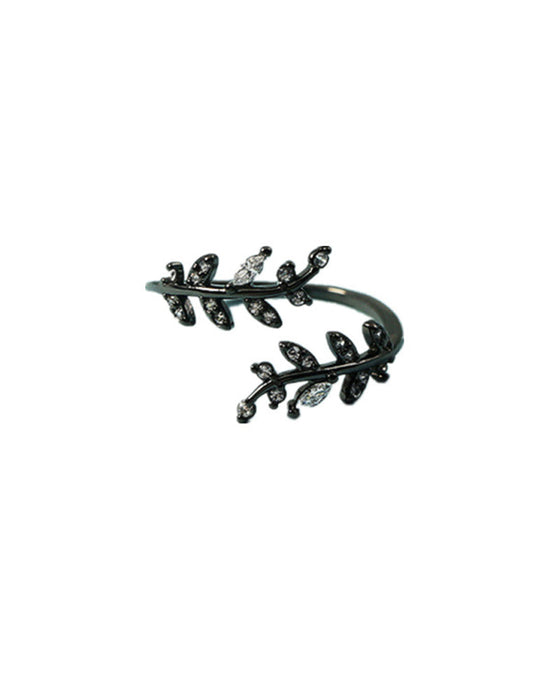 Damringar Mode Outdoor Leaf Ring